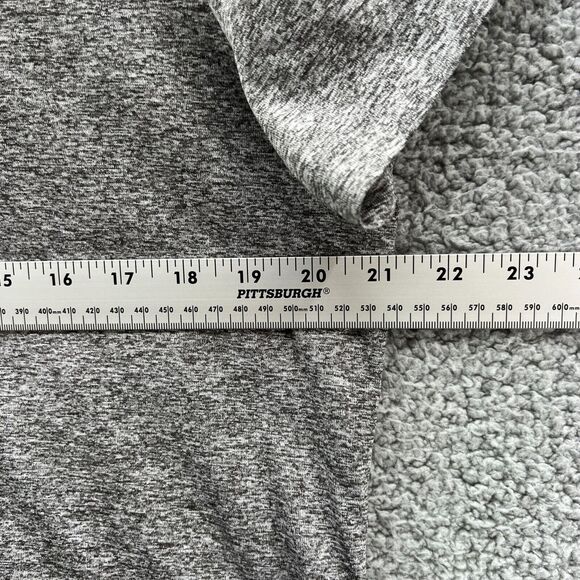 Under Armour Tech V-Neck Loose Fit T-Shirt Tee Heathered Gray Womens Extra Large - Picture 4 of 10